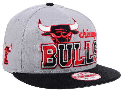 Chicago Bulls Grey Snapback Hat SD 1